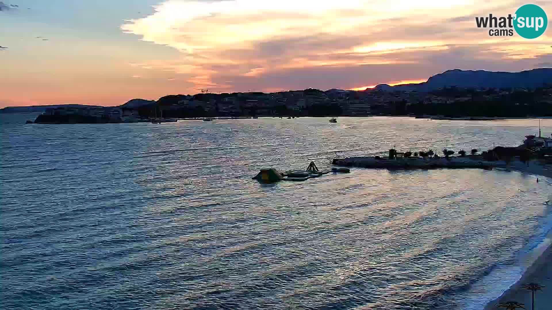 Webcam Playa de Podstrana – Vista en directo desde Hotel Split