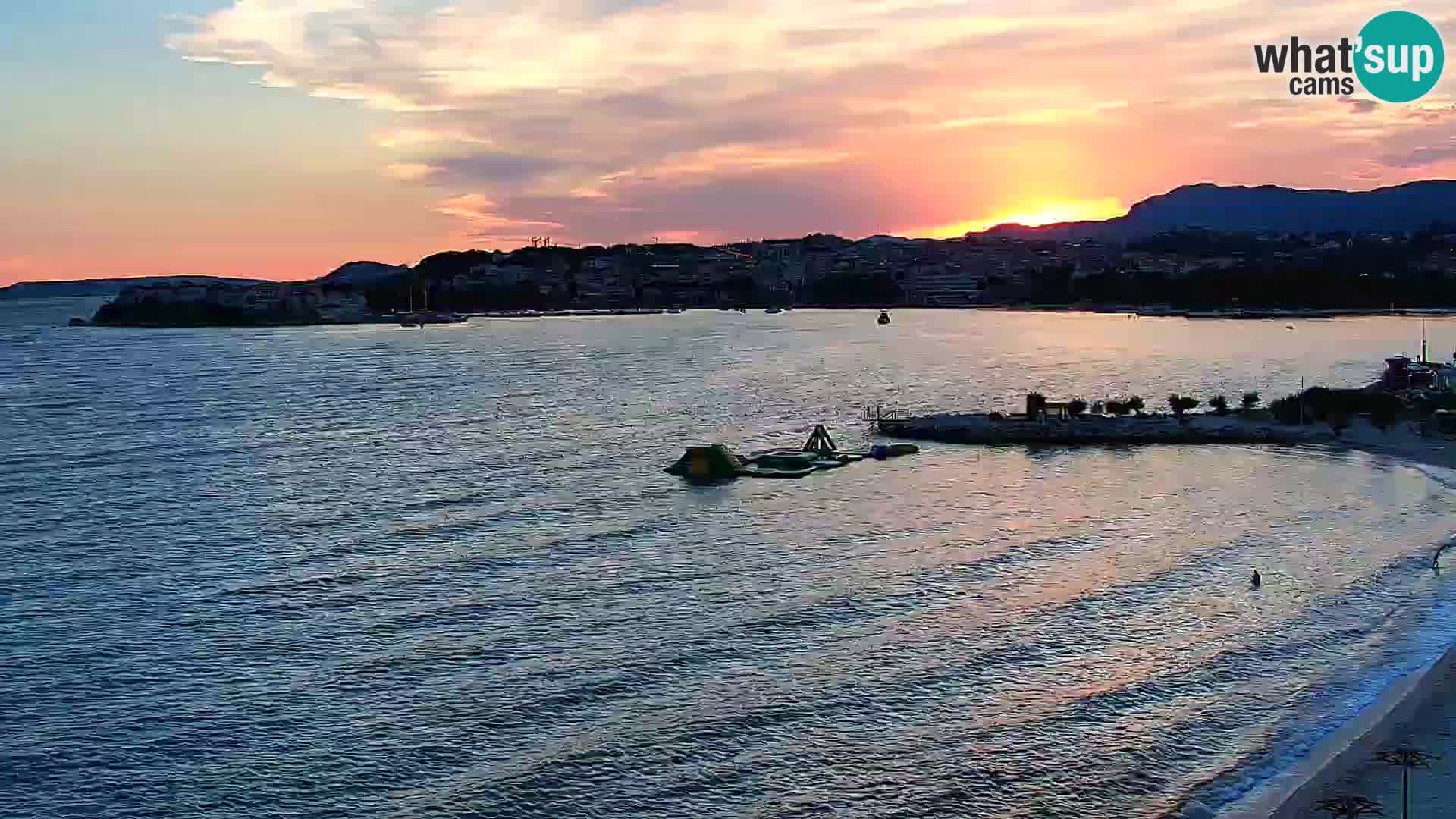 Webcam plage de Podstrana – Vue en direct depuis Hotel Split