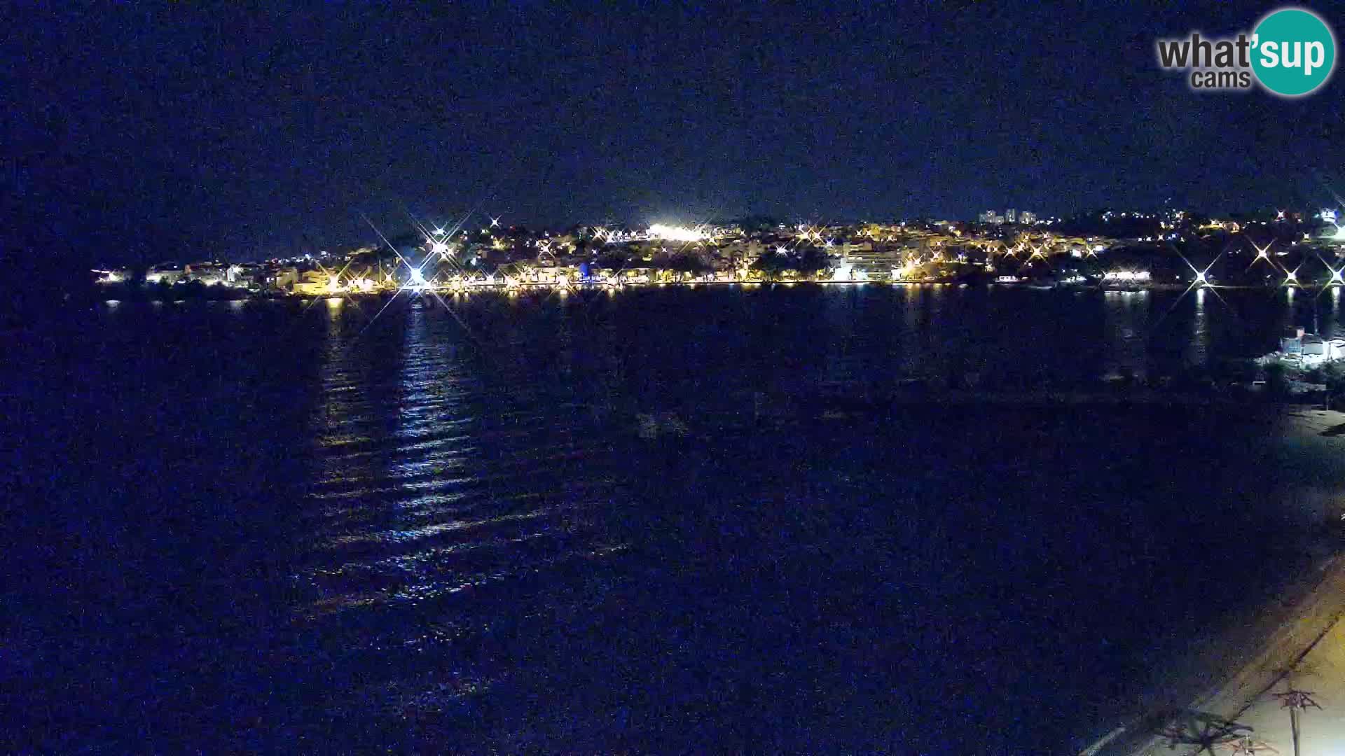 Podstrana Strand Webcam – Liveblick vom Hotel Split