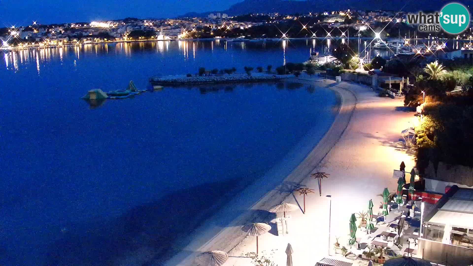 Podstrana Strand Webcam – Liveblick vom Hotel Split