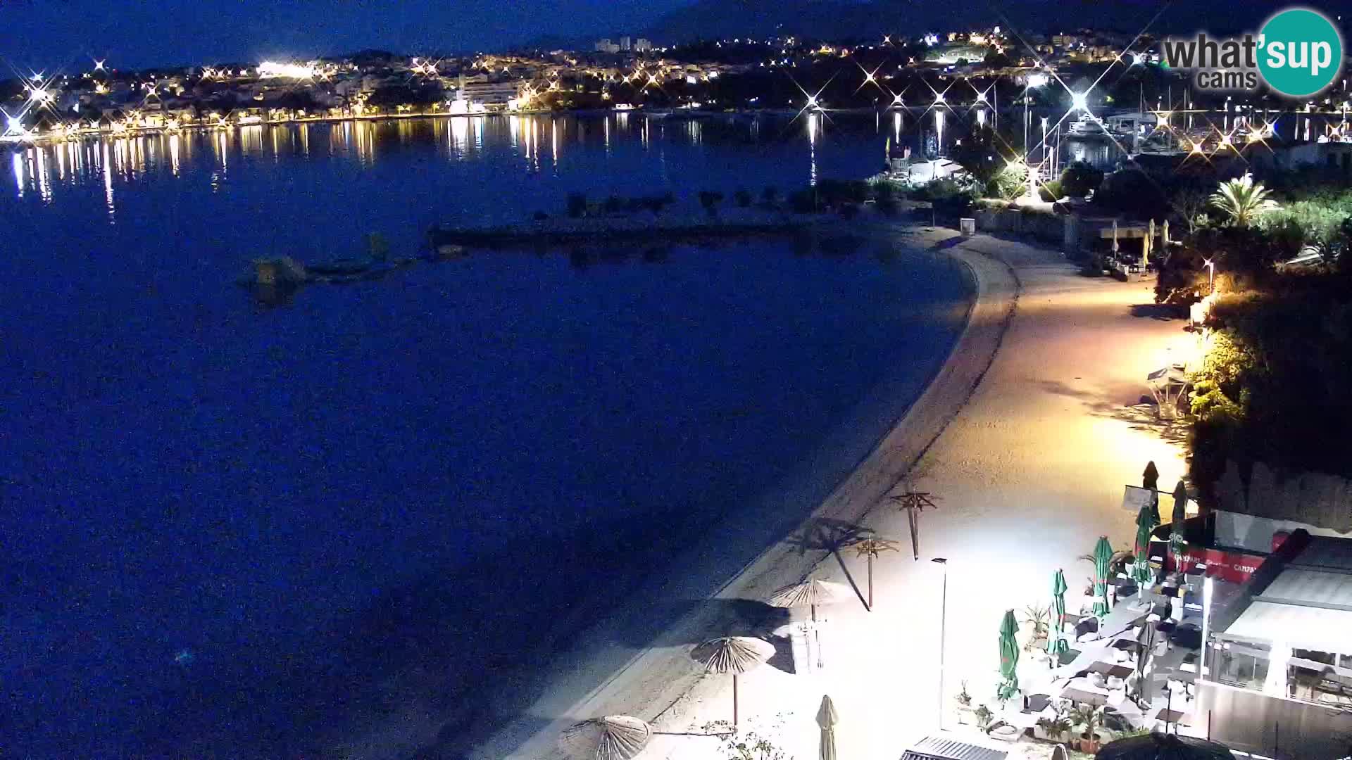 Webcam Playa de Podstrana – Vista en directo desde Hotel Split