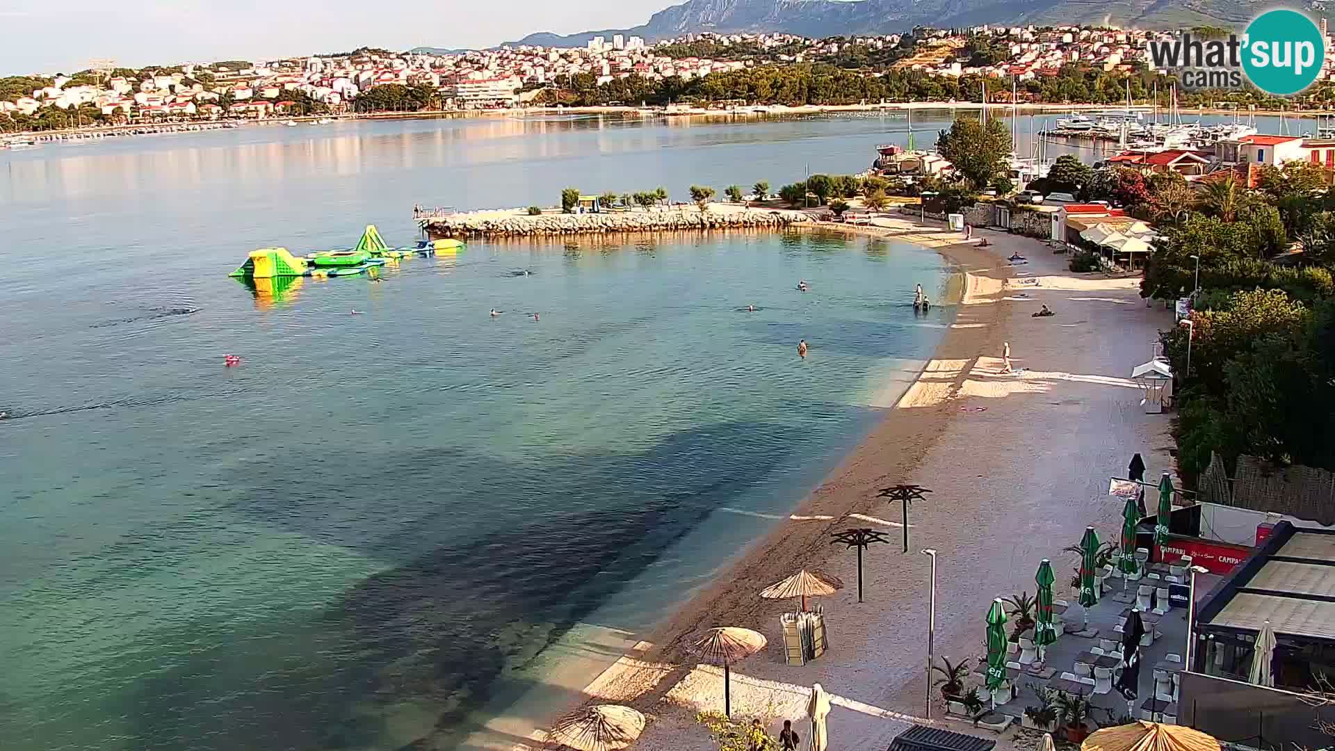 Podstrana Beach Webcam – Live View from Hotel Split