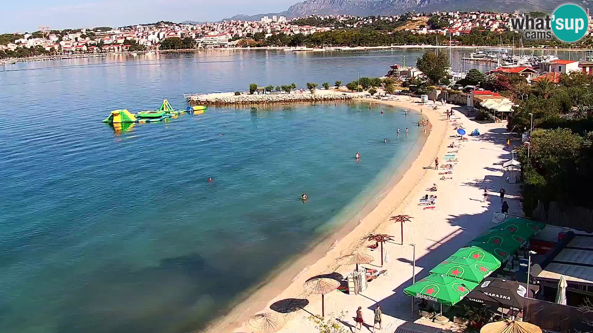 Podstrana Beach Webcam – Live View from Hotel Split