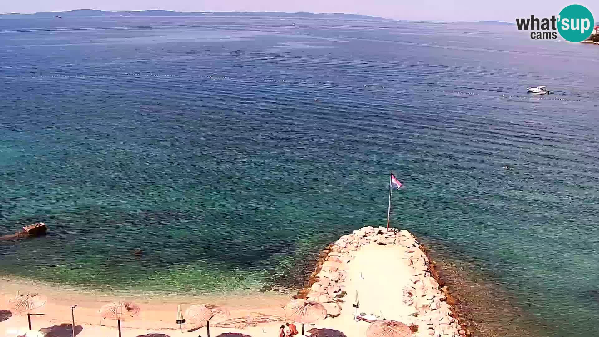Podstrana Beach Webcam – Live View from Hotel Split
