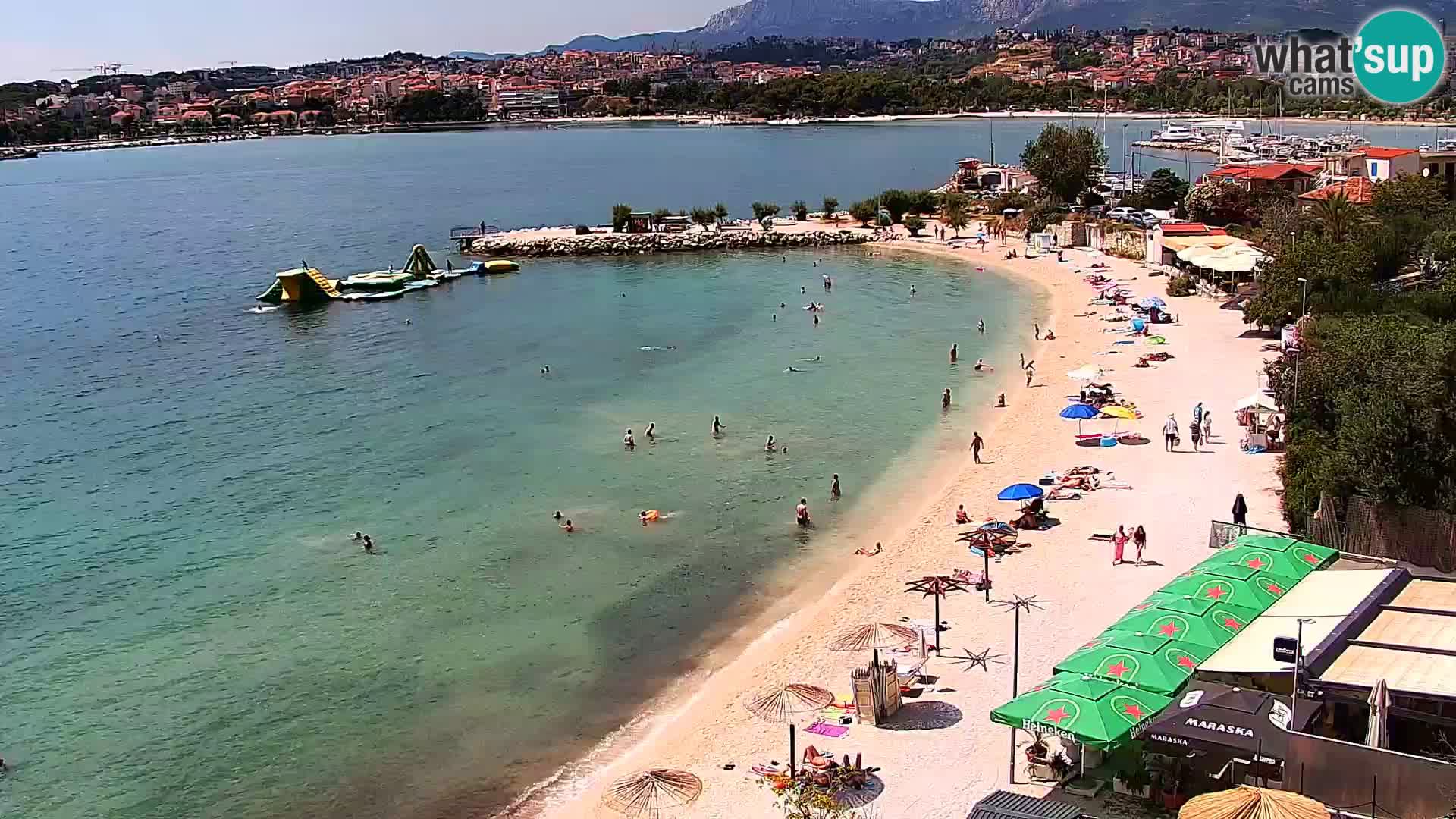 Podstrana Beach Webcam – Live View from Hotel Split