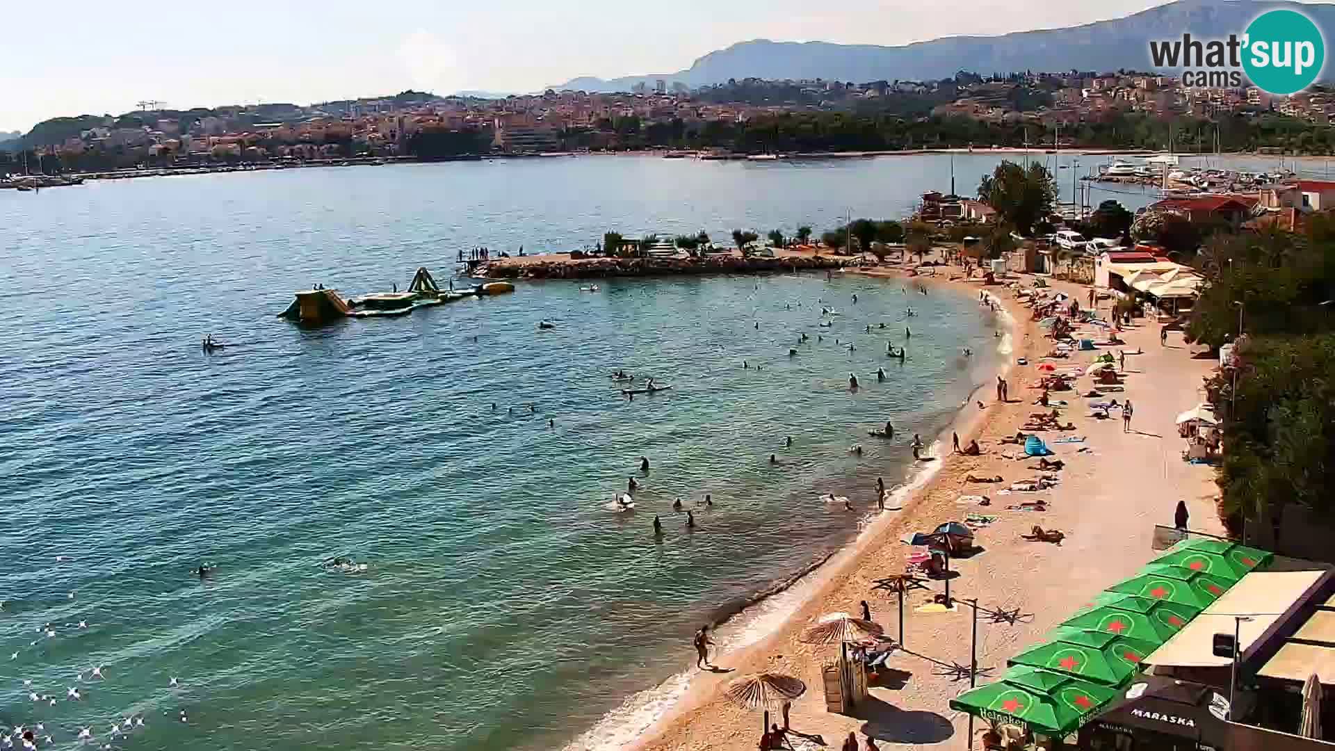 Webcam plage de Podstrana – Vue en direct depuis Hotel Split