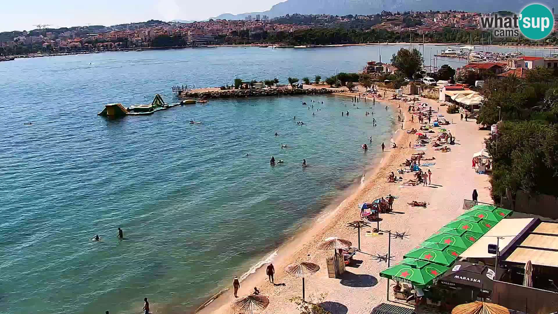Podstrana Beach Webcam – Live View from Hotel Split