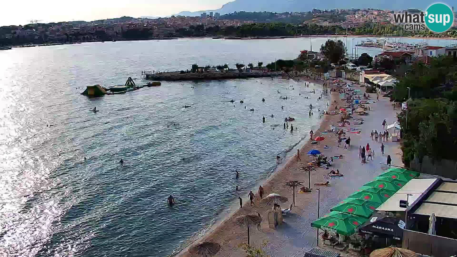 Webcam Playa de Podstrana – Vista en directo desde Hotel Split
