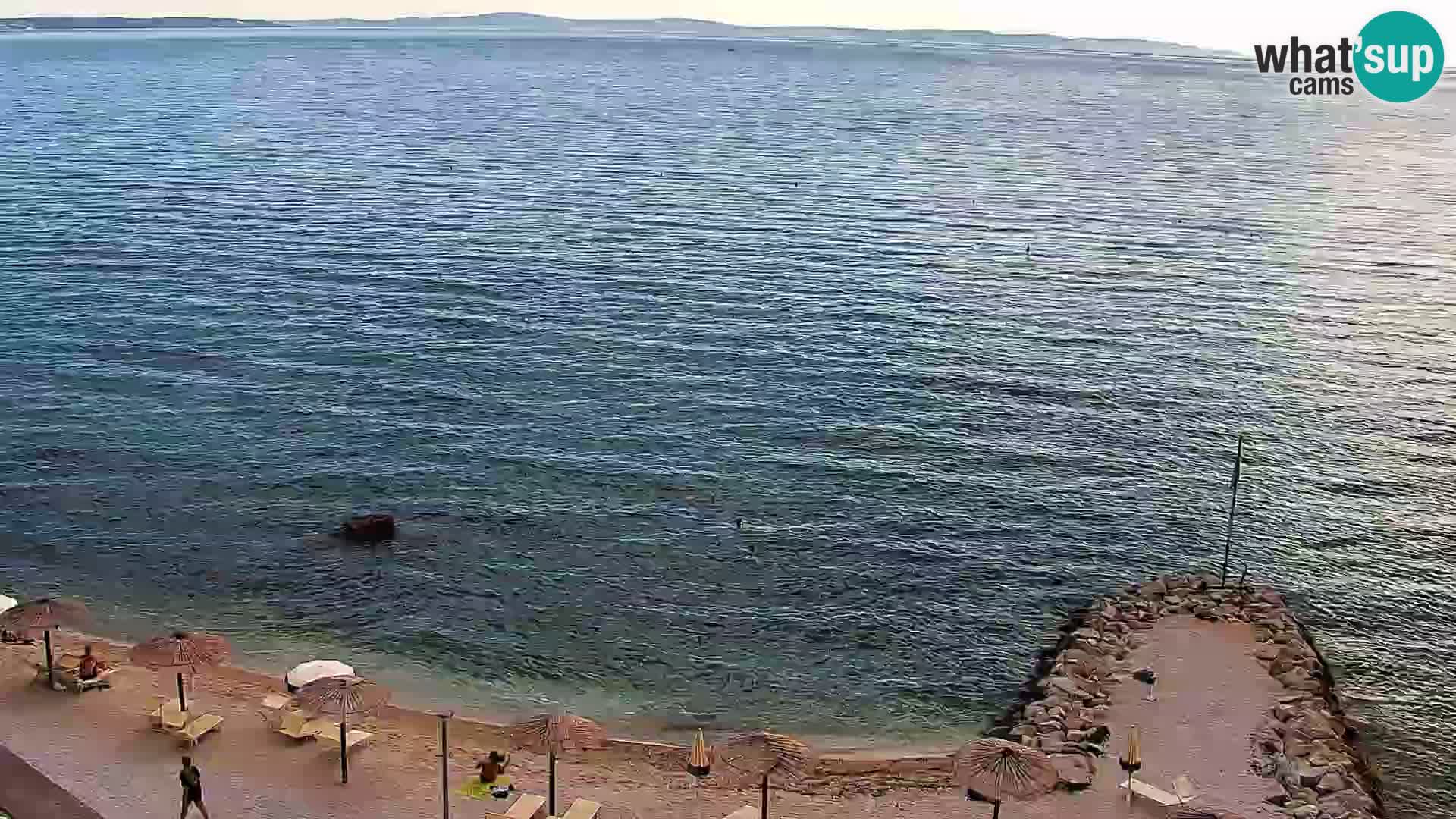 Spletna kamera Plaža Podstrana – Pogled v živo