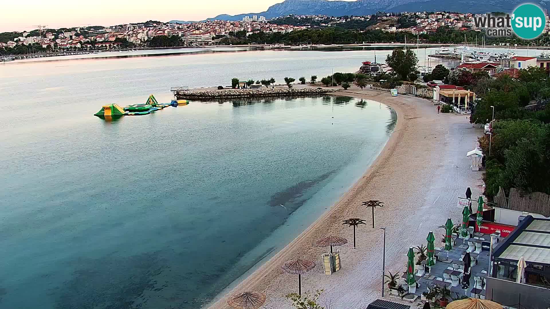 Web kamera Plaža Podstrana – Pogled uživo