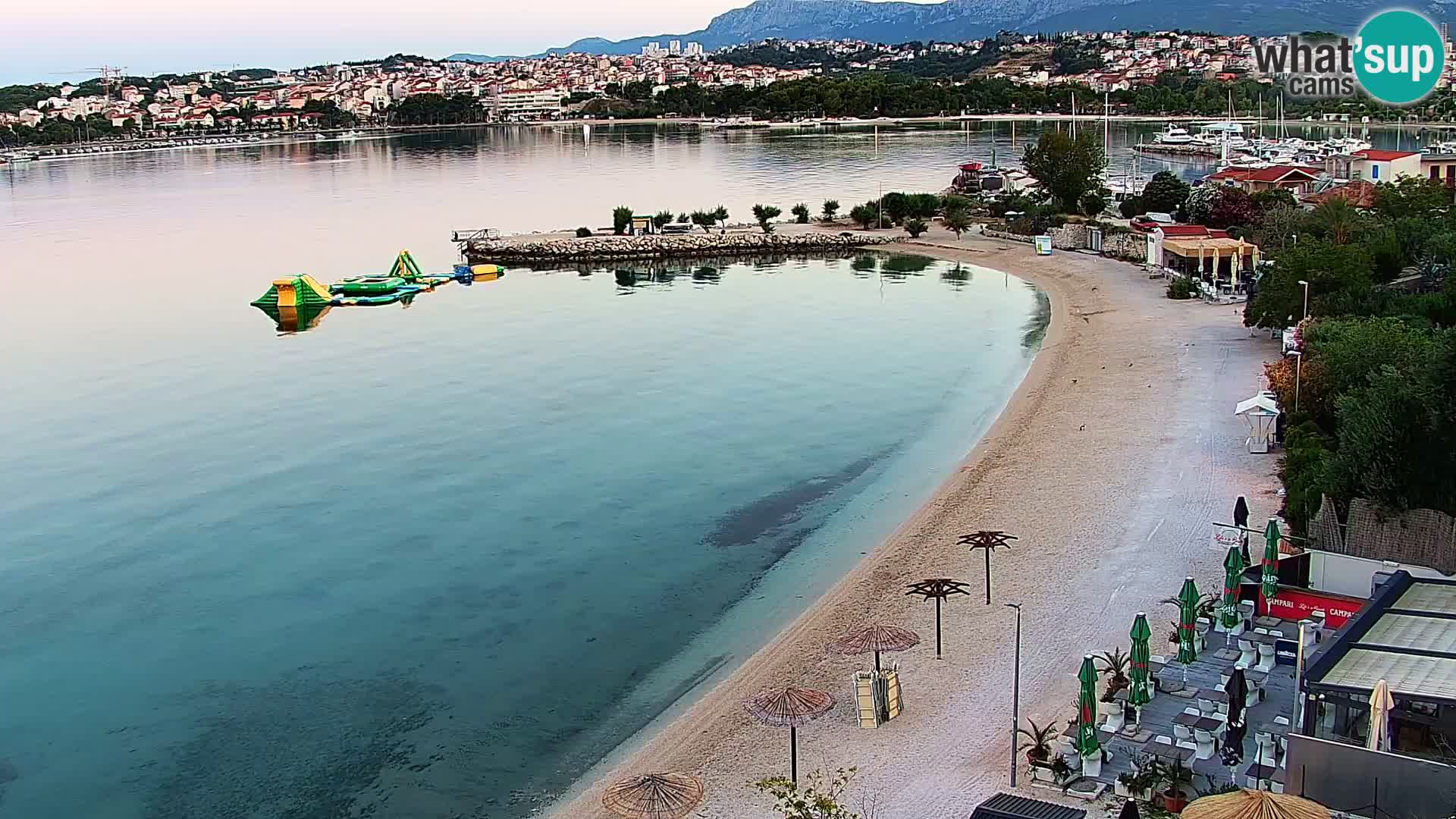 Web kamera Plaža Podstrana – Pogled uživo