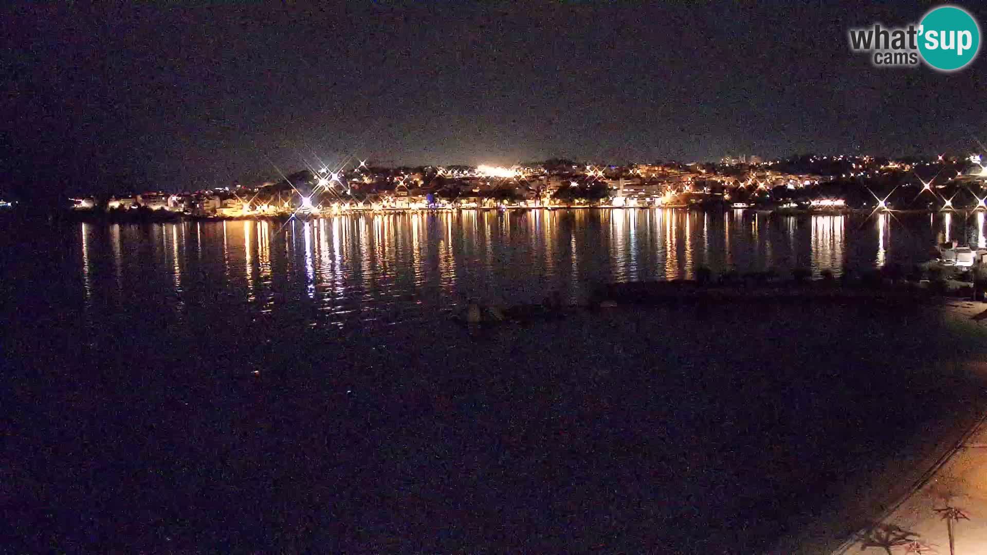 Webcam plage de Podstrana – Vue en direct depuis Hotel Split