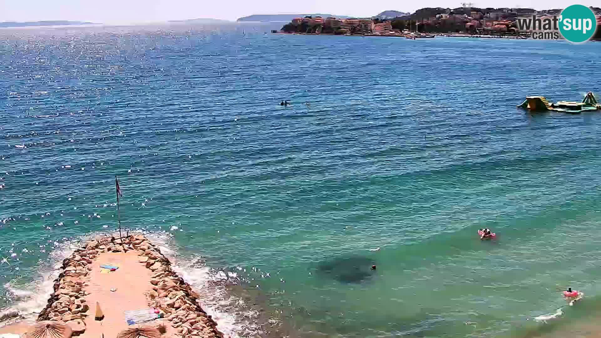Web kamera Plaža Podstrana – Pogled uživo