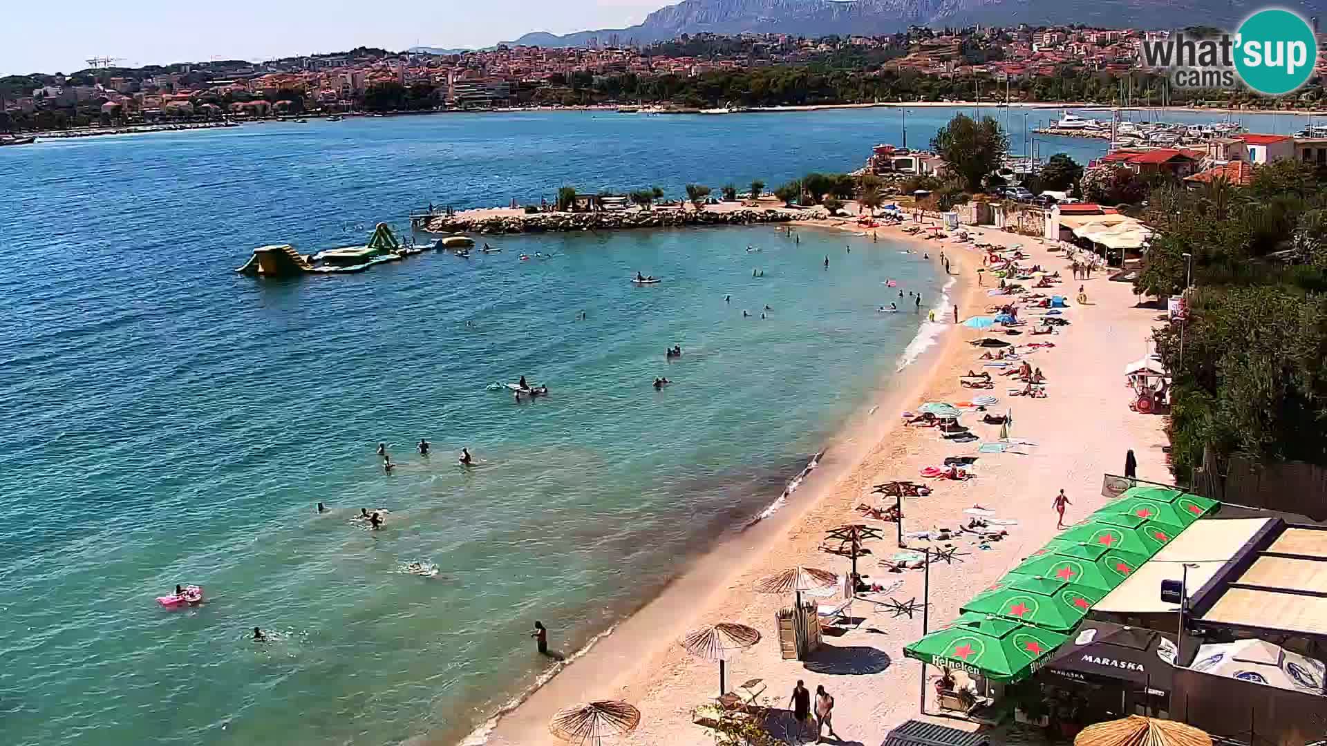 Podstrana Beach Webcam – Live View from Hotel Split