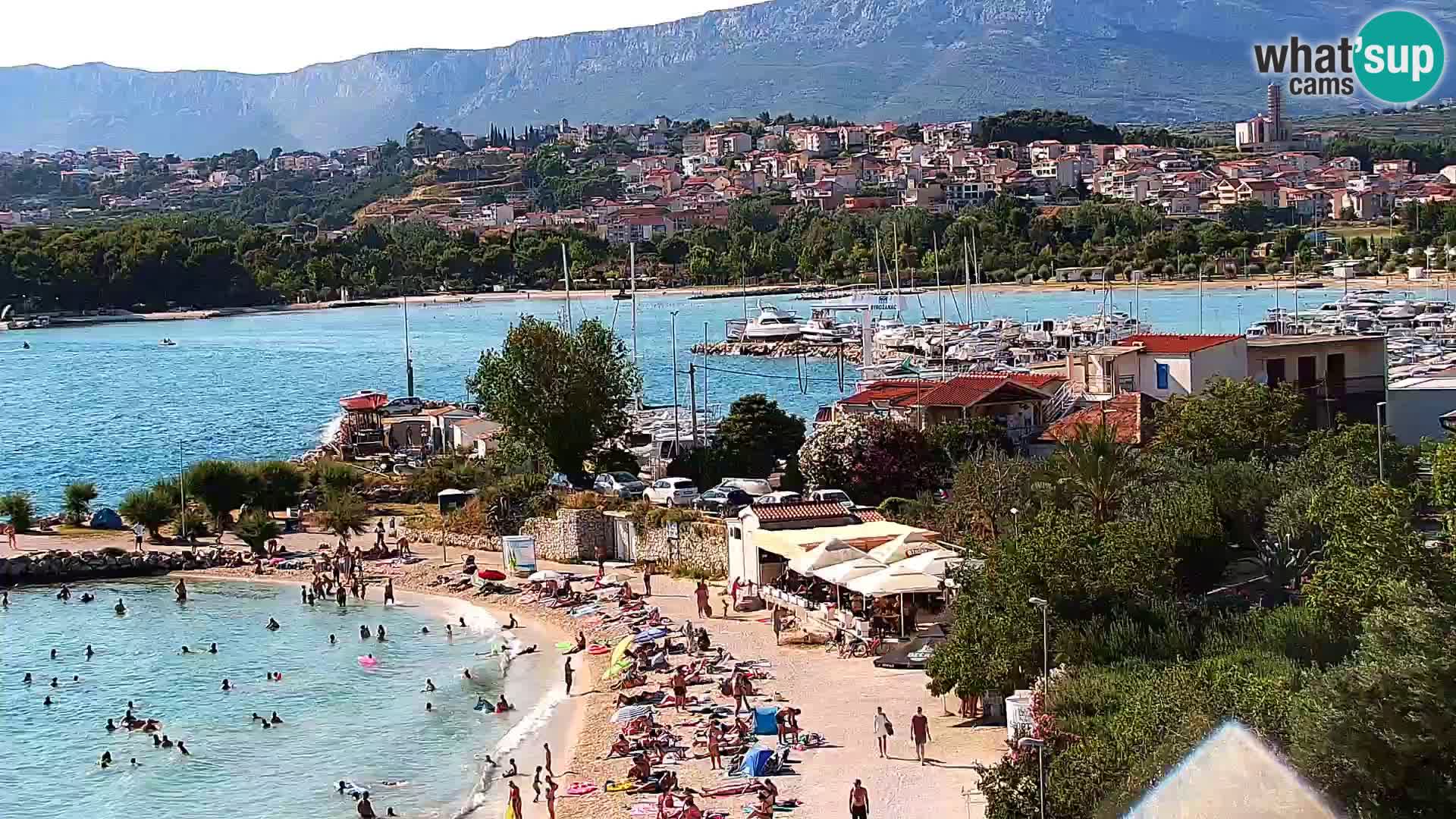 Podstrana Strand Webcam – Liveblick vom Hotel Split