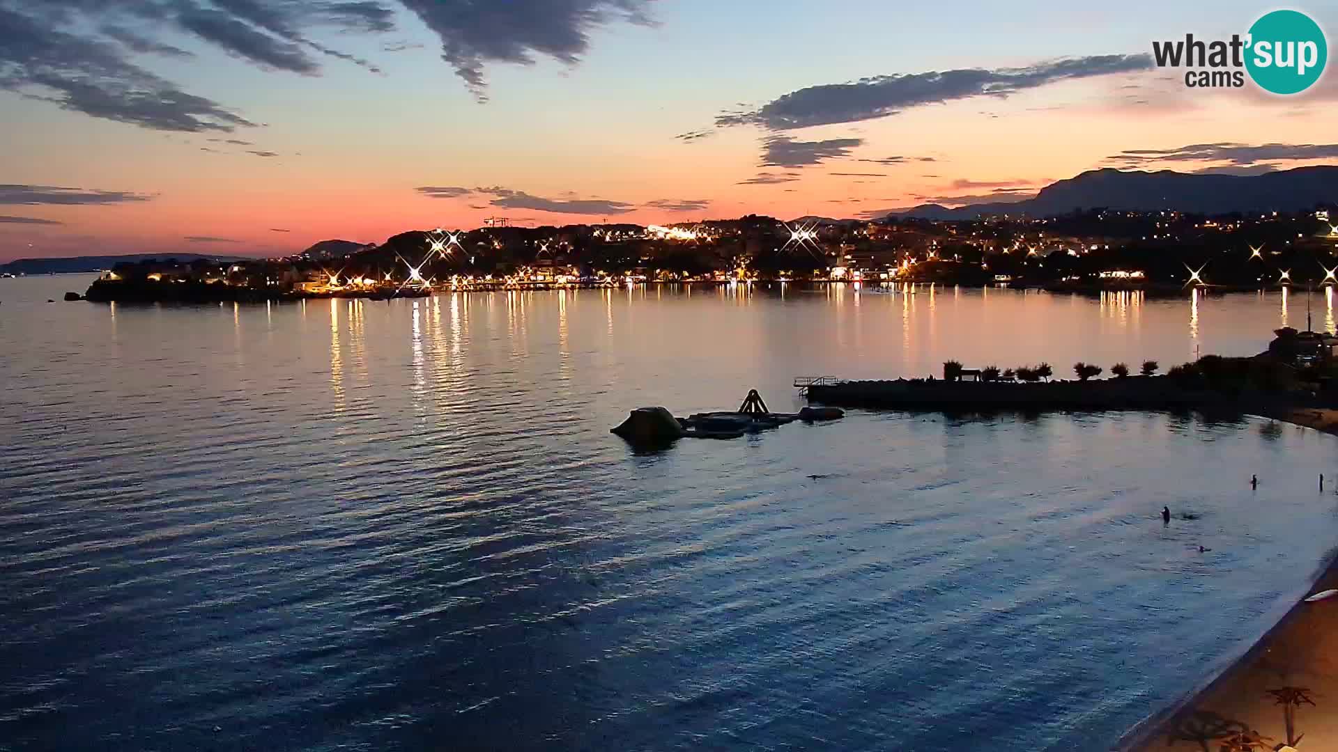 Podstrana Beach Webcam – Live View from Hotel Split