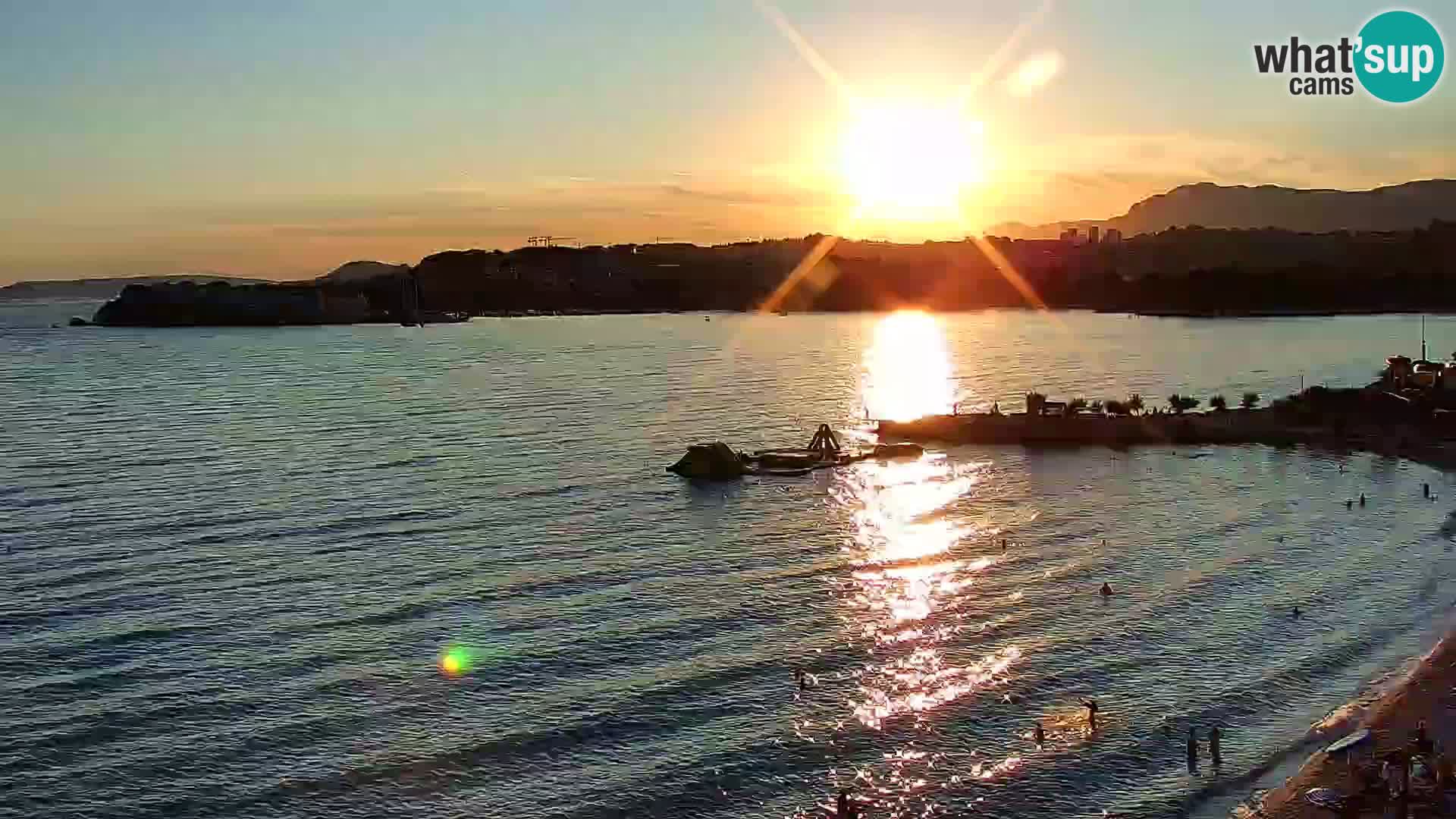 Webcam plage de Podstrana – Vue en direct depuis Hotel Split