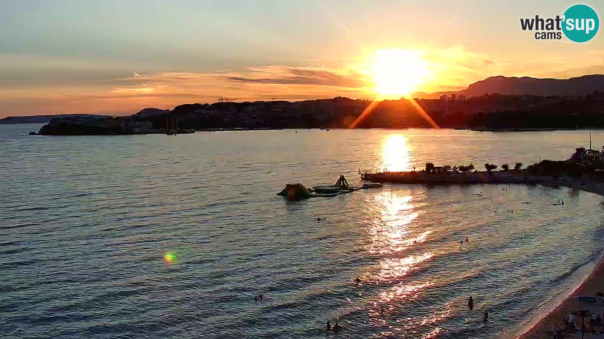 Podstrana Strand Webcam – Liveblick vom Hotel Split