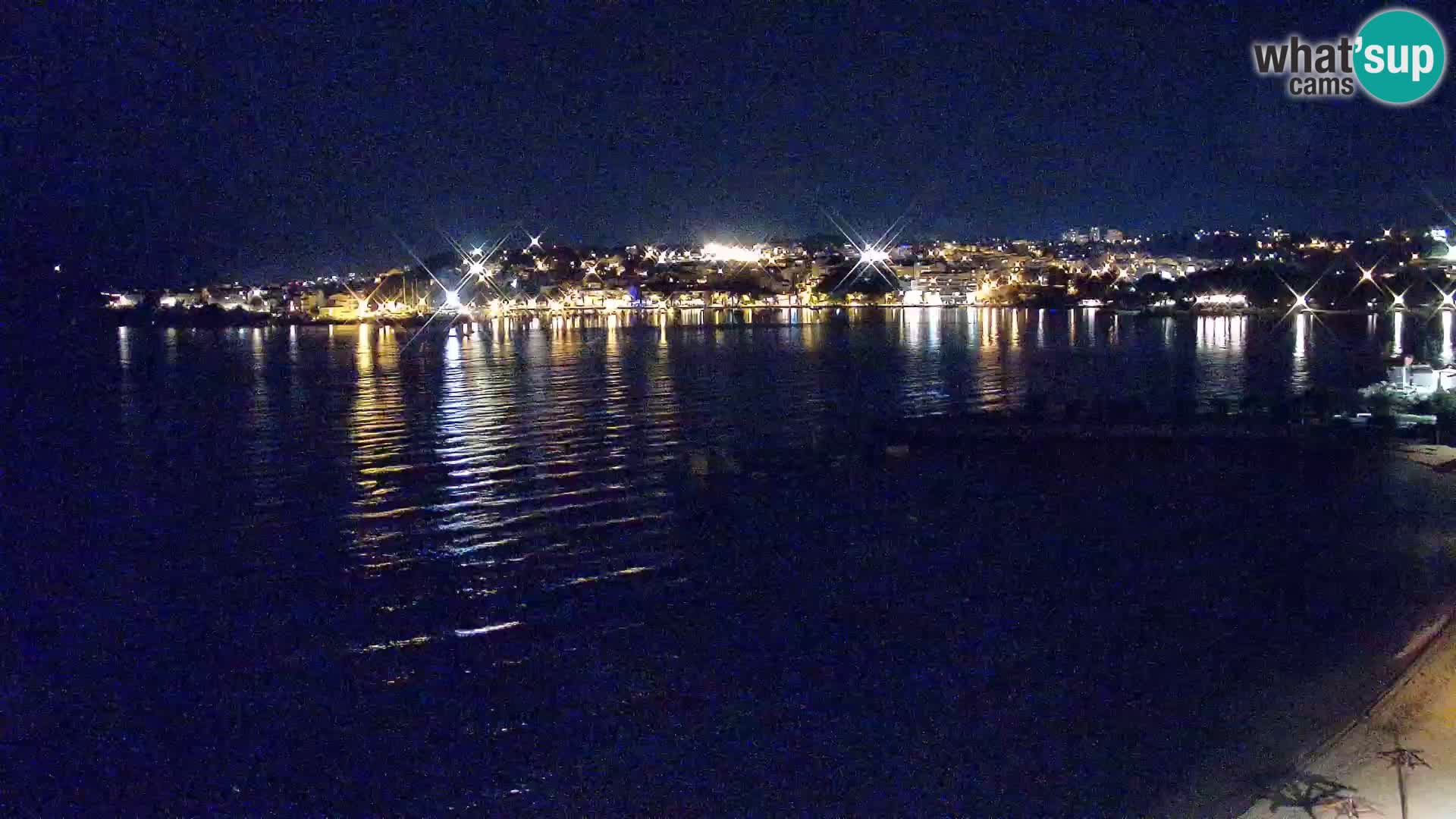 Webcam plage de Podstrana – Vue en direct depuis Hotel Split