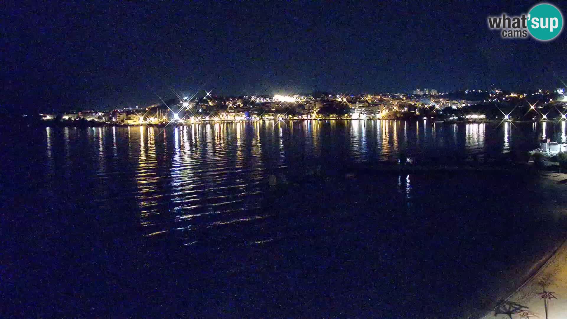 Spletna kamera Plaža Podstrana – Pogled v živo