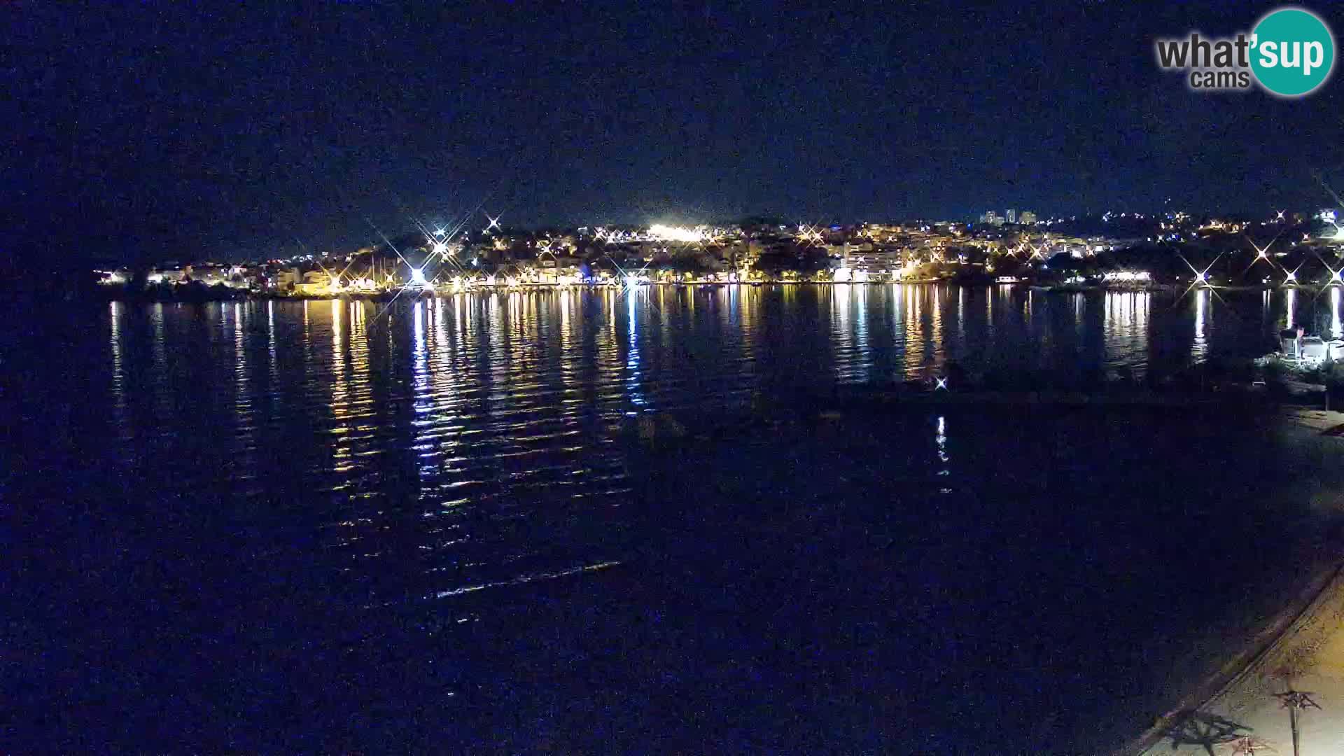 Web kamera Plaža Podstrana – Pogled uživo