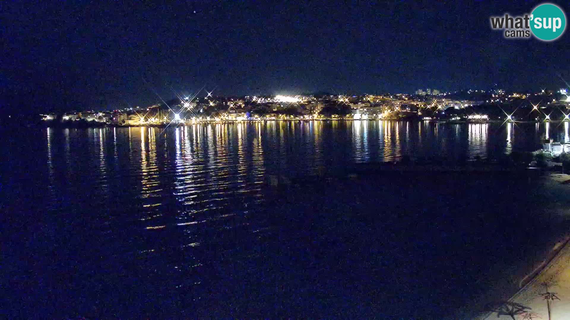 Webcam plage de Podstrana – Vue en direct depuis Hotel Split