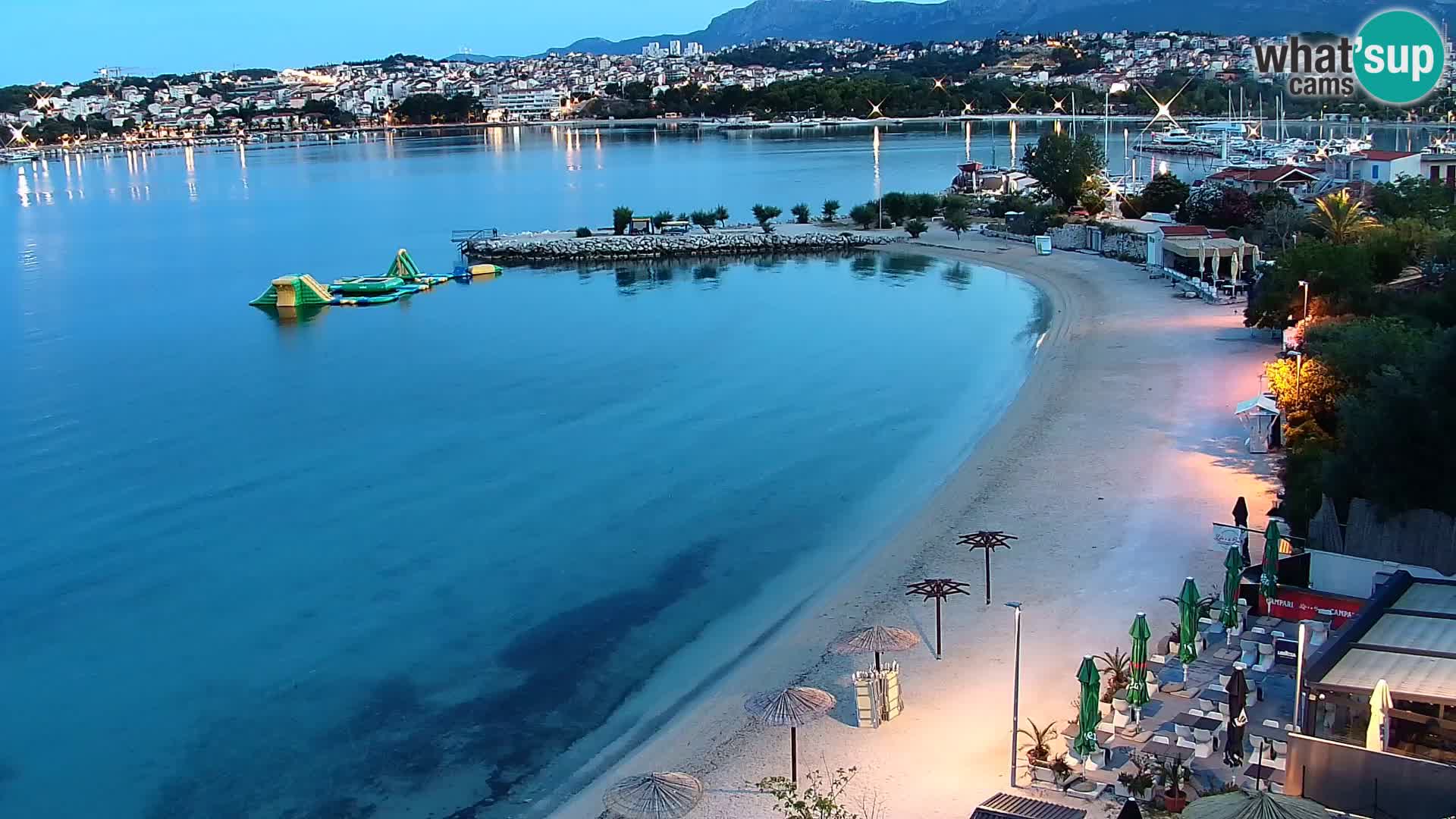 Podstrana Strand Webcam – Liveblick vom Hotel Split