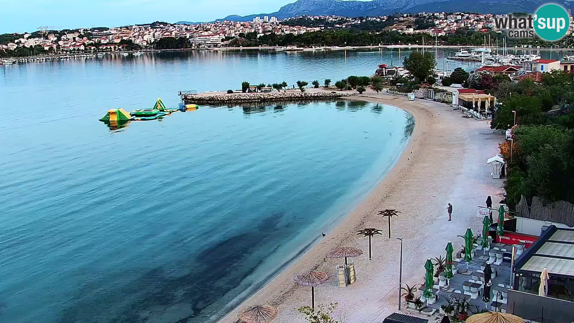 Podstrana Strand Webcam – Liveblick vom Hotel Split