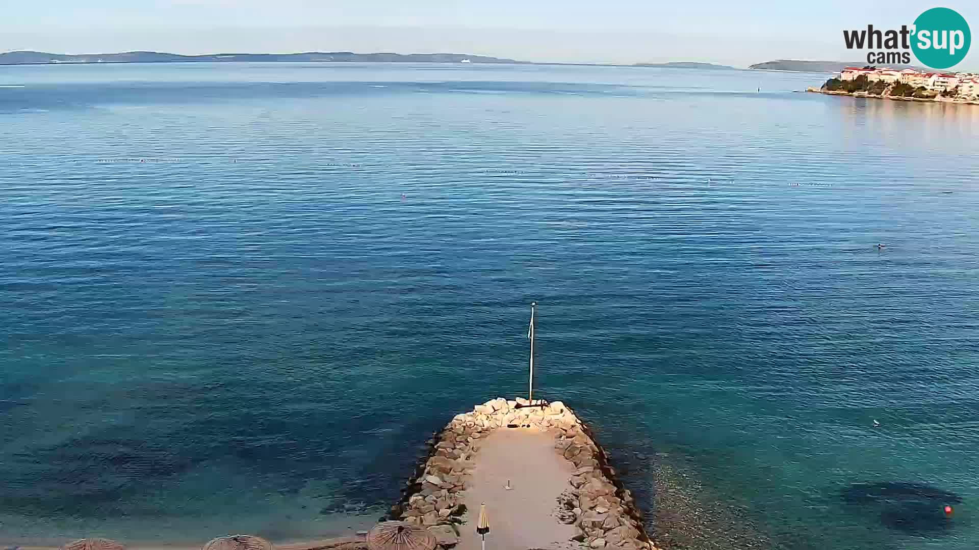 Webcam Playa de Podstrana – Vista en directo desde Hotel Split
