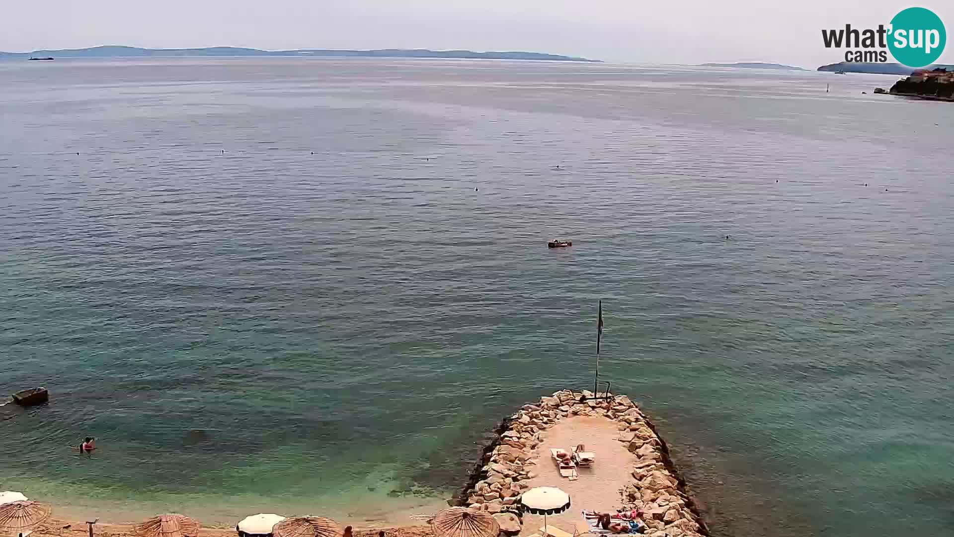 Webcam Spiaggia di Podstrana – Diretta dall’Hotel Split