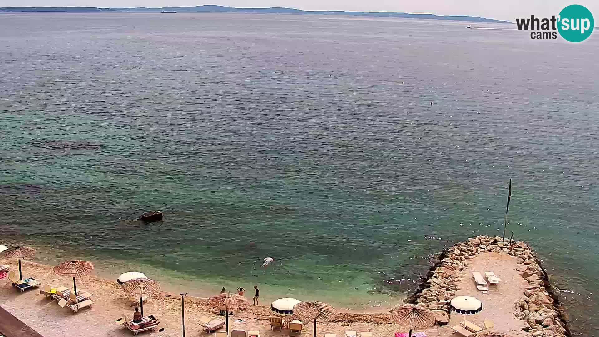 Podstrana Beach Webcam – Live View from Hotel Split