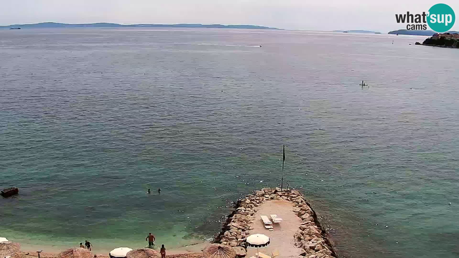 Podstrana Beach Webcam – Live View from Hotel Split
