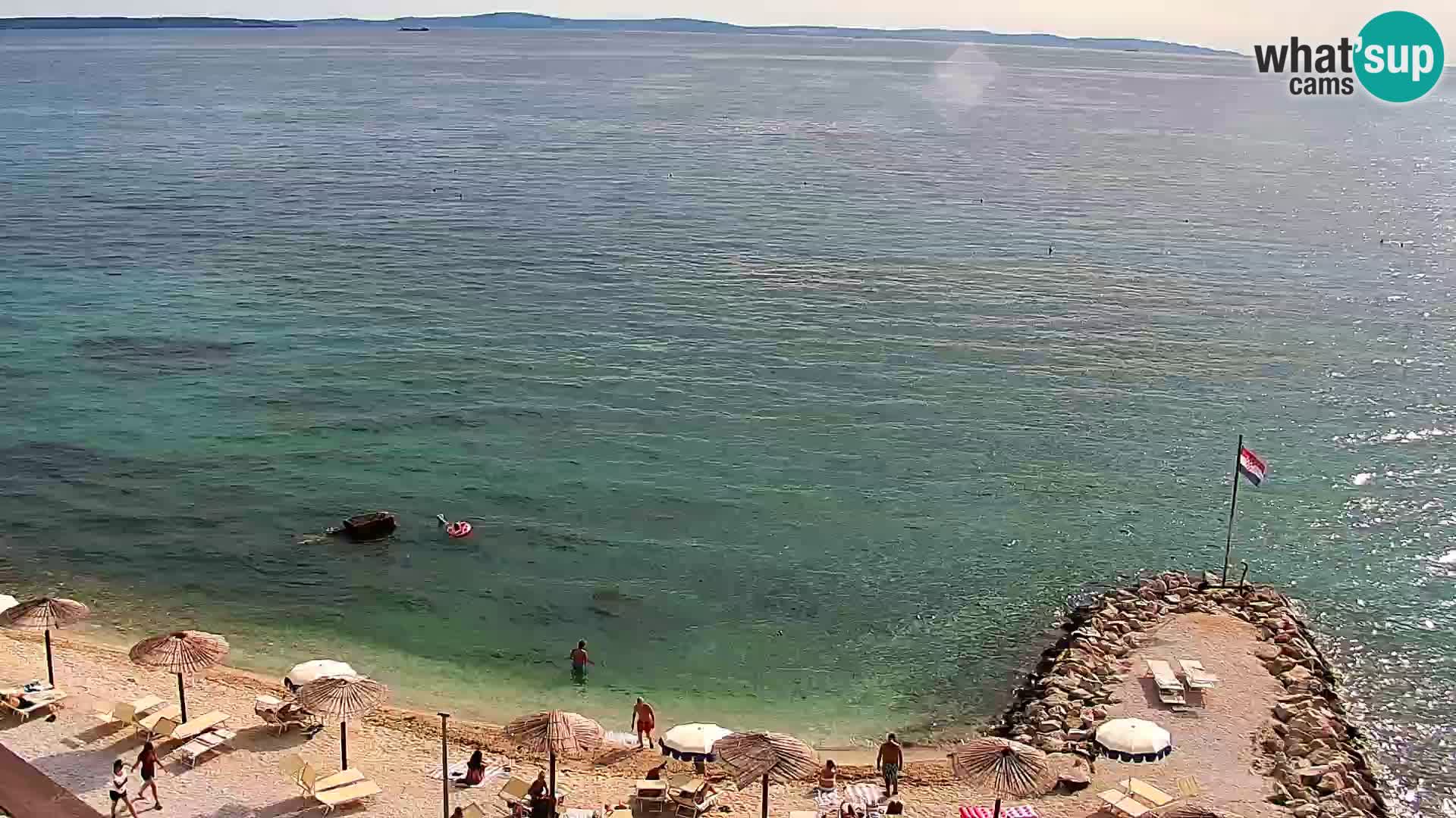 Webcam Spiaggia di Podstrana – Diretta dall’Hotel Split