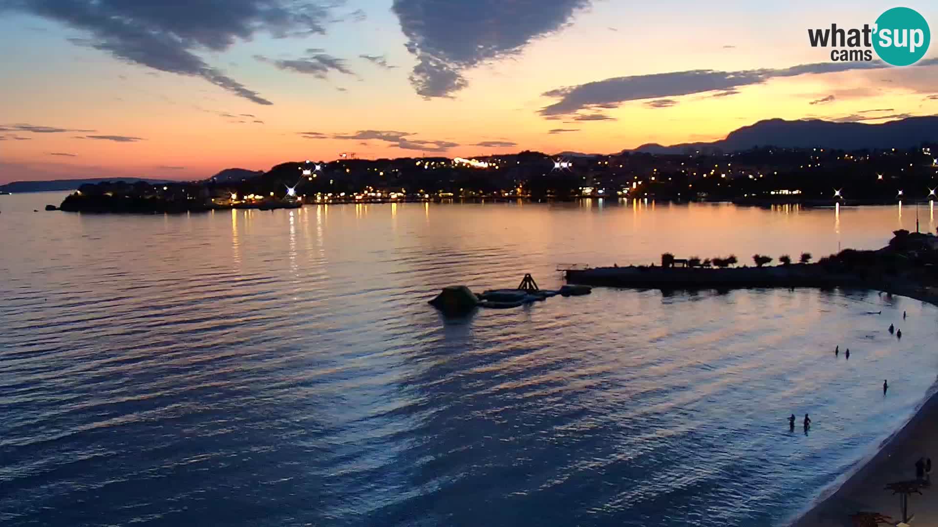 Podstrana Beach Webcam – Live View from Hotel Split