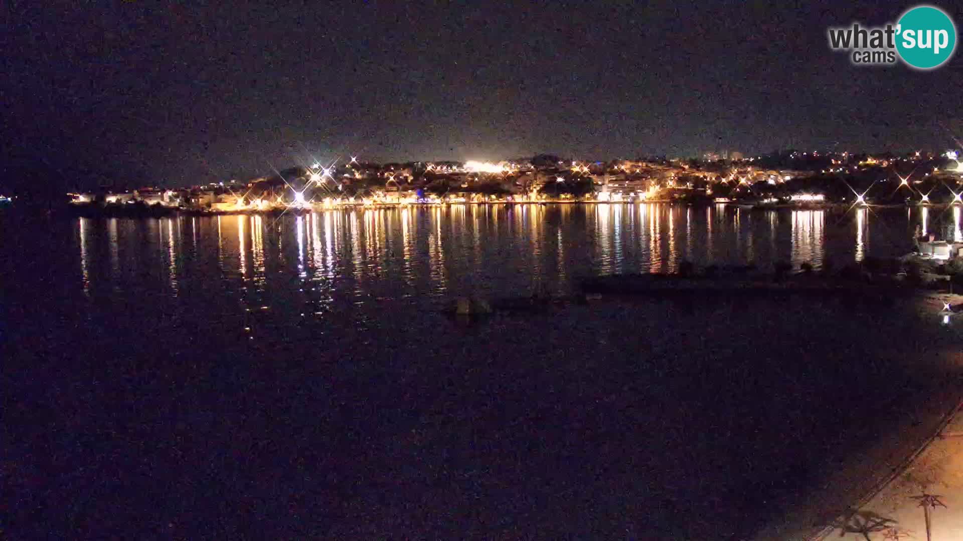 Webcam Playa de Podstrana – Vista en directo desde Hotel Split