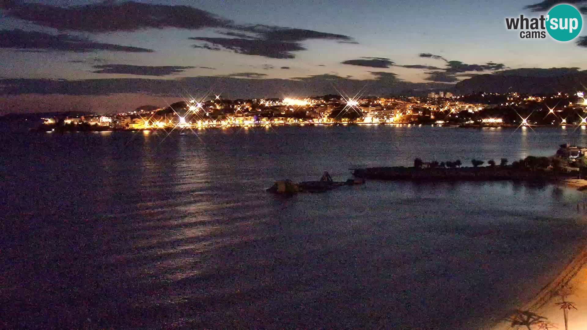 Podstrana Beach Webcam – Live View from Hotel Split