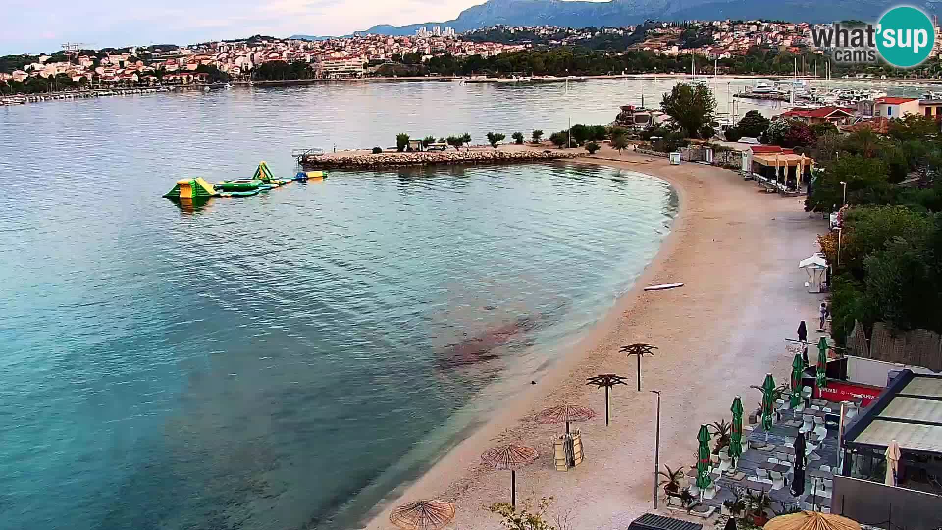 Webcam Playa de Podstrana – Vista en directo desde Hotel Split