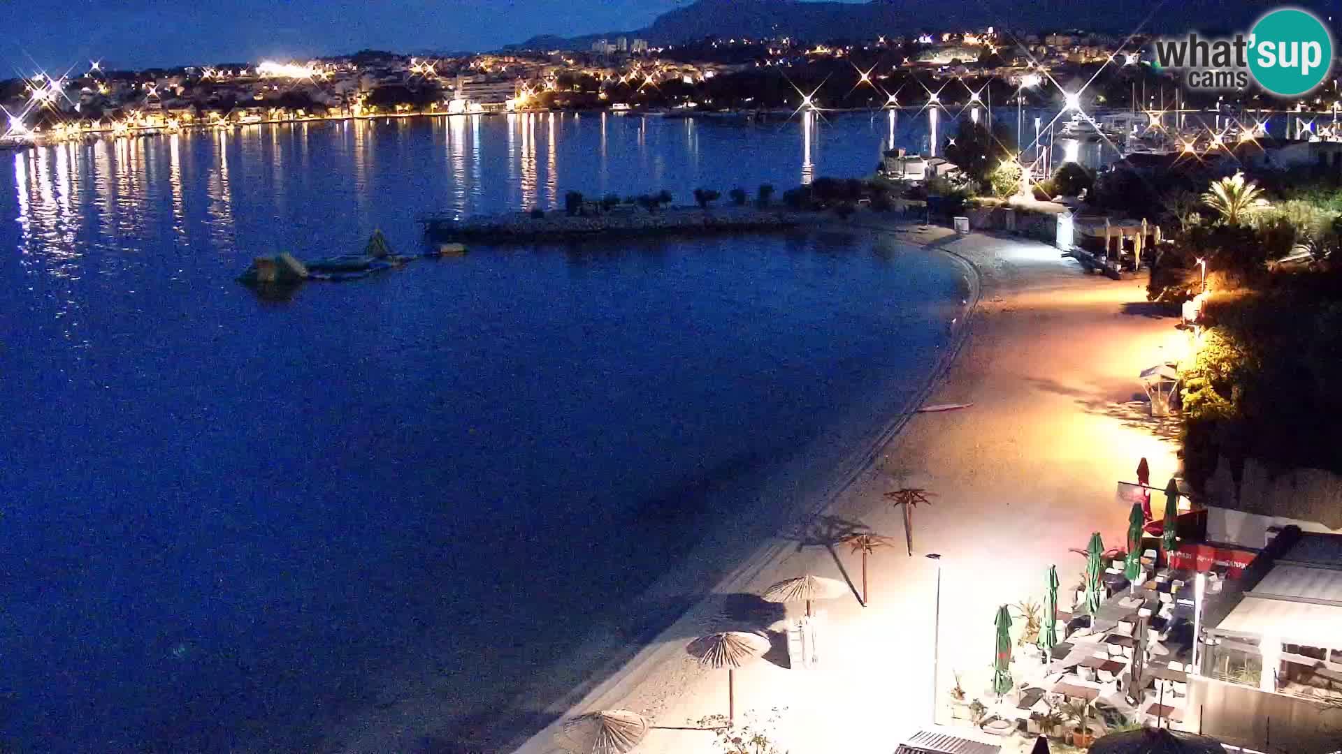 Webcam plage de Podstrana – Vue en direct depuis Hotel Split