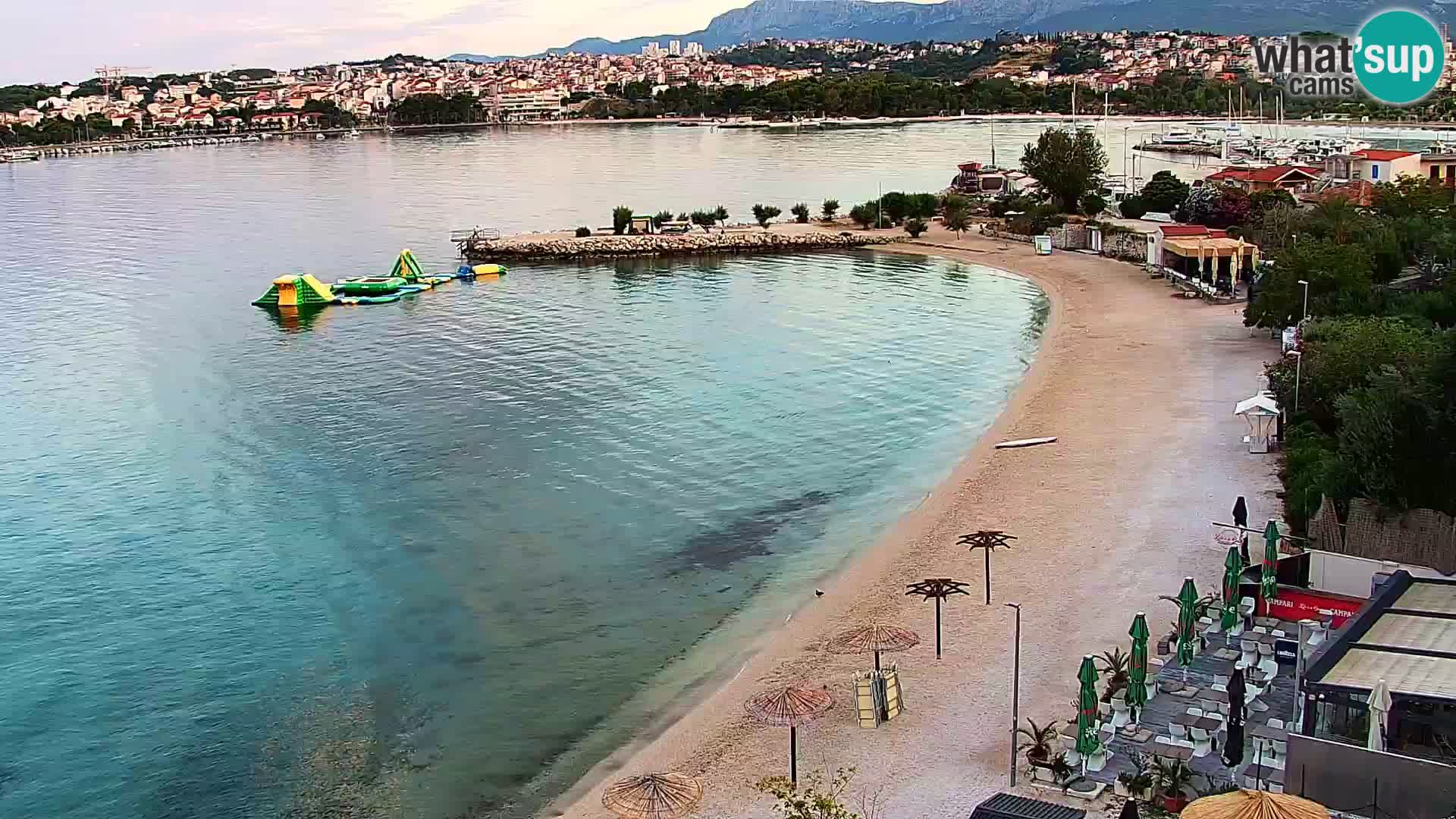 Web kamera Plaža Podstrana – Pogled uživo