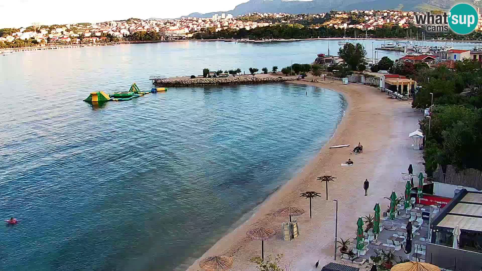 Webcam Playa de Podstrana – Vista en directo desde Hotel Split