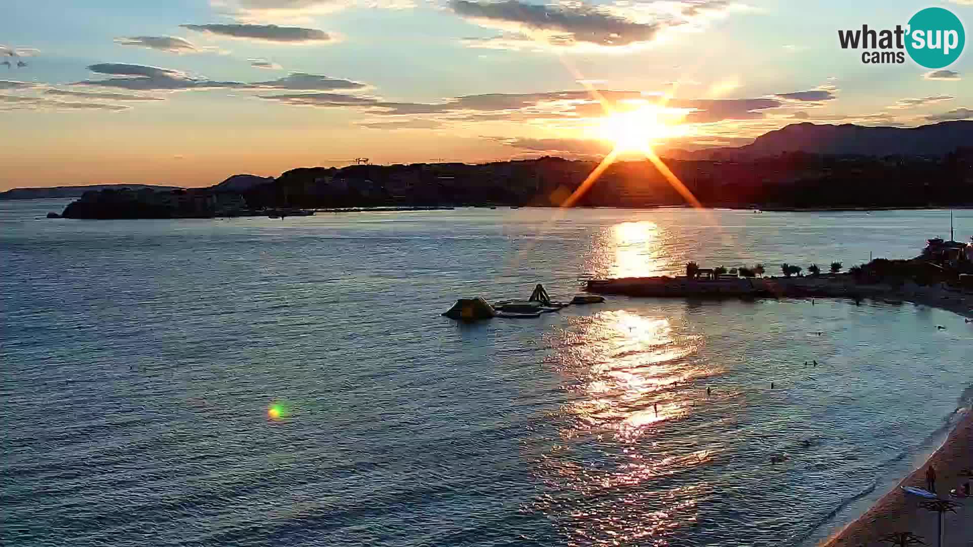 Podstrana Beach Webcam – Live View from Hotel Split