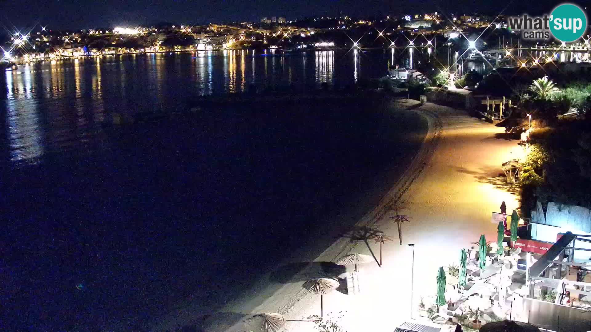 Web kamera Plaža Podstrana – Pogled uživo