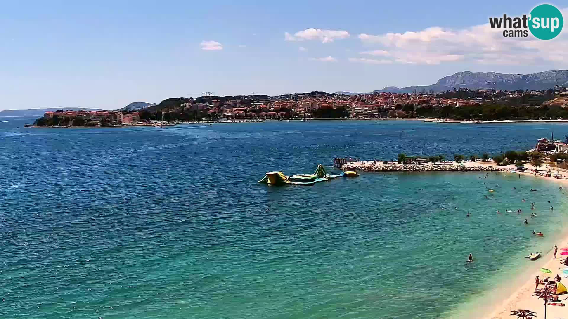 Spletna kamera Plaža Podstrana – Pogled v živo