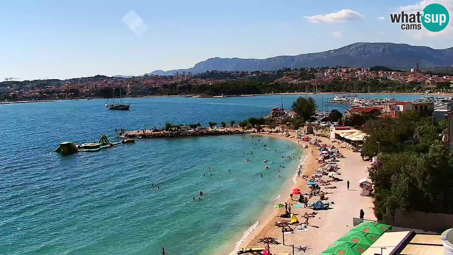 Podstrana Strand Webcam – Liveblick vom Hotel Split