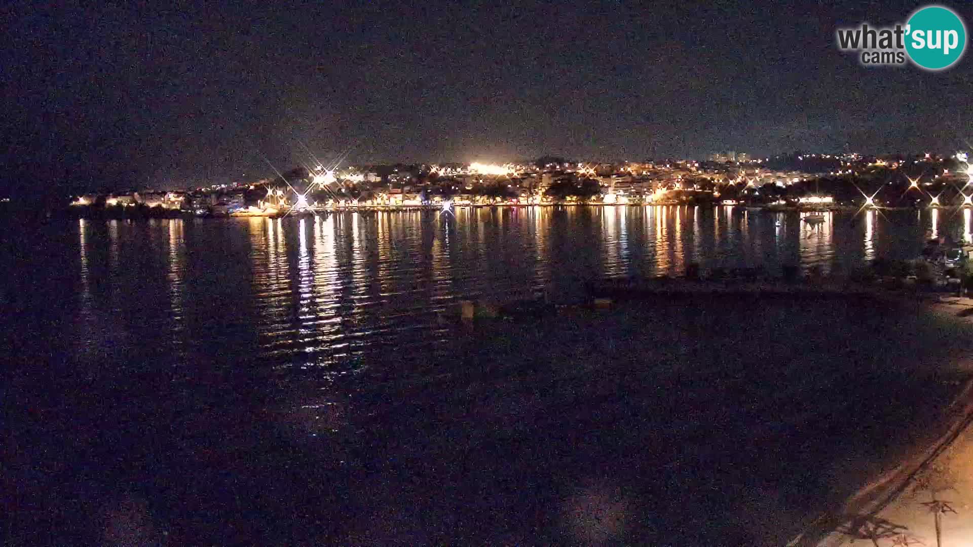 Web kamera Plaža Podstrana – Pogled uživo