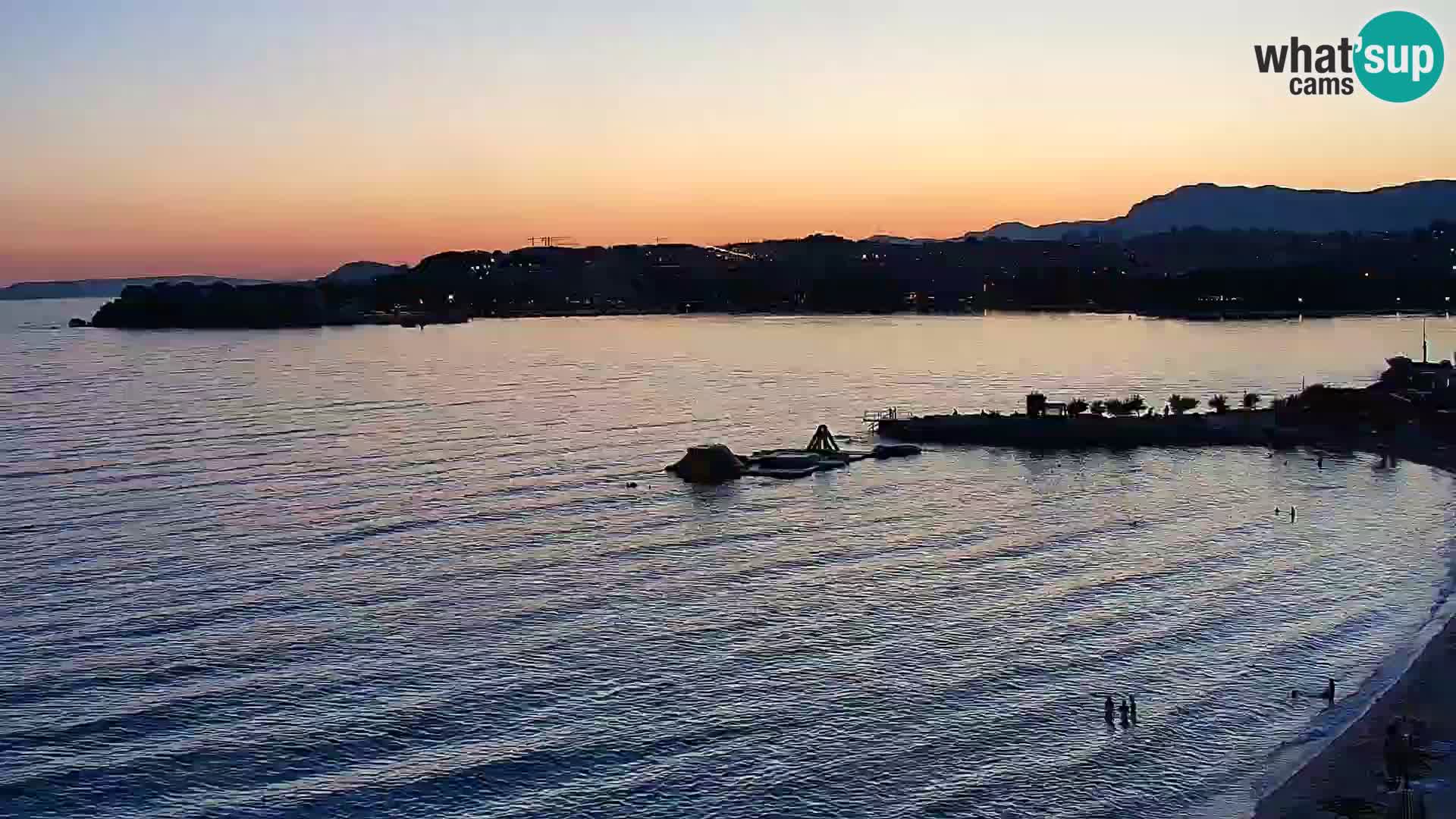 Webcam Playa de Podstrana – Vista en directo desde Hotel Split