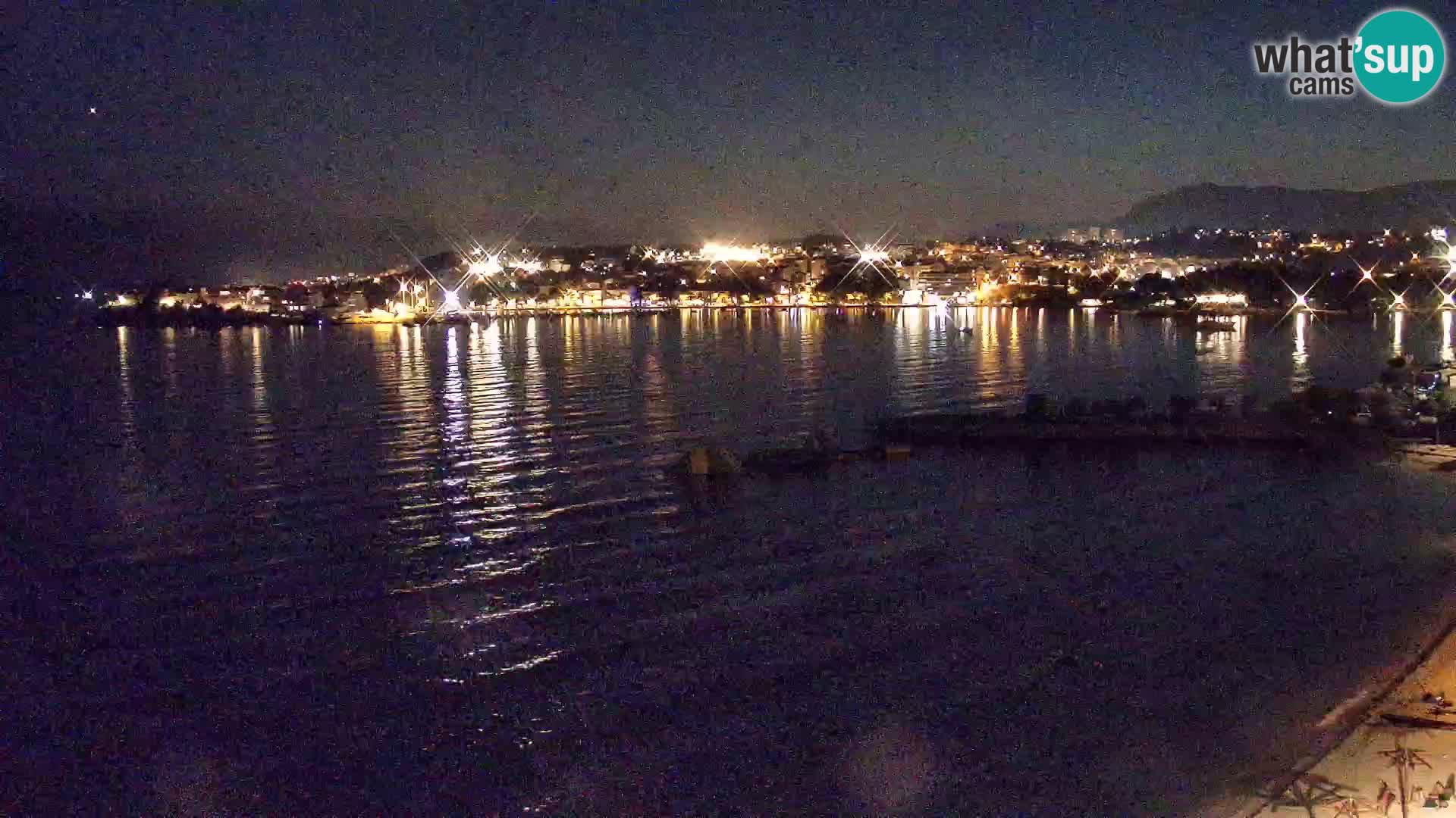 Podstrana Strand Webcam – Liveblick vom Hotel Split