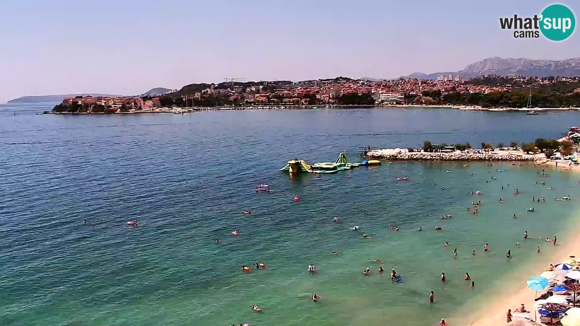 Spletna kamera Plaža Podstrana – Pogled v živo