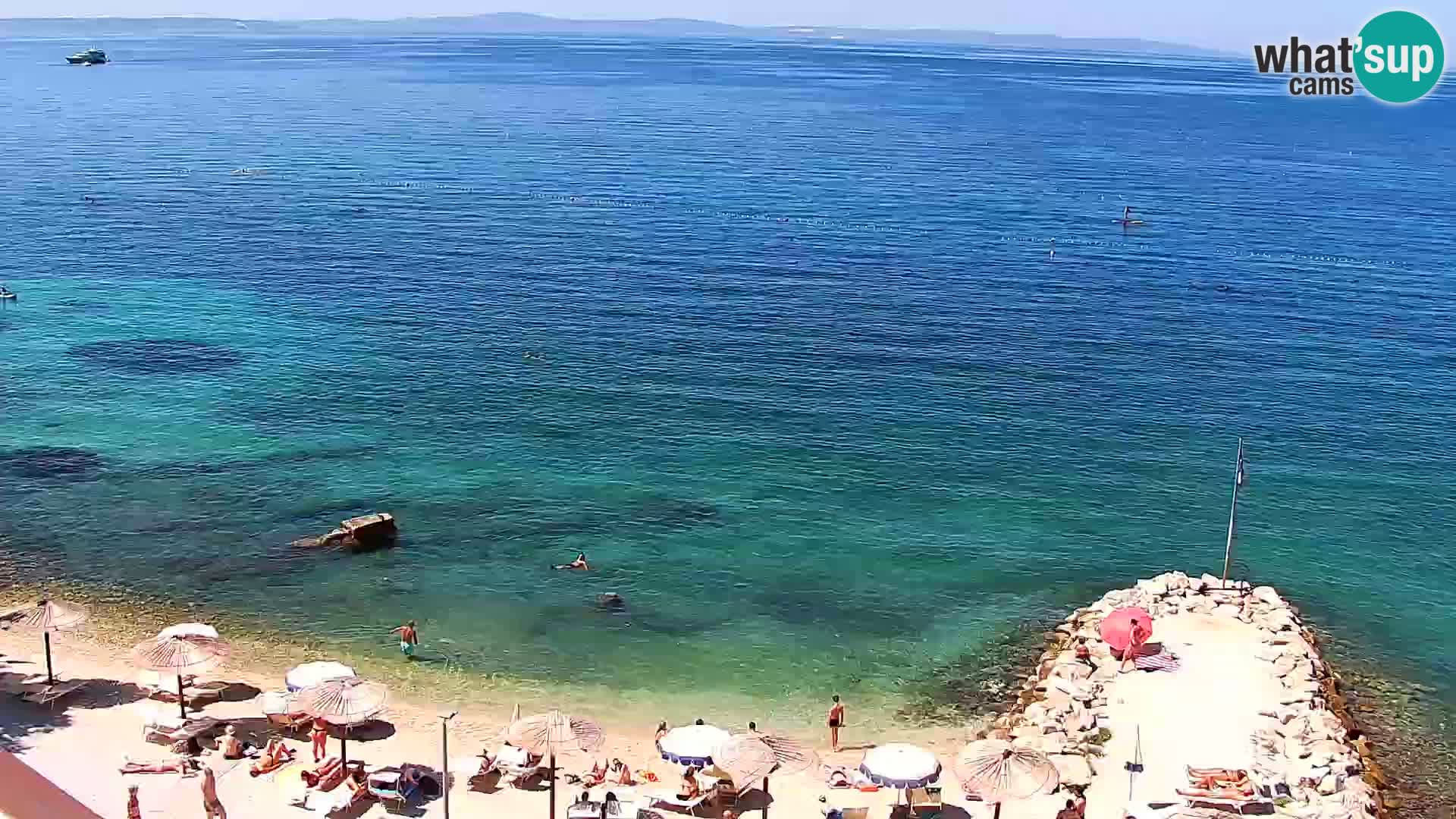 Webcam Spiaggia di Podstrana – Diretta dall’Hotel Split