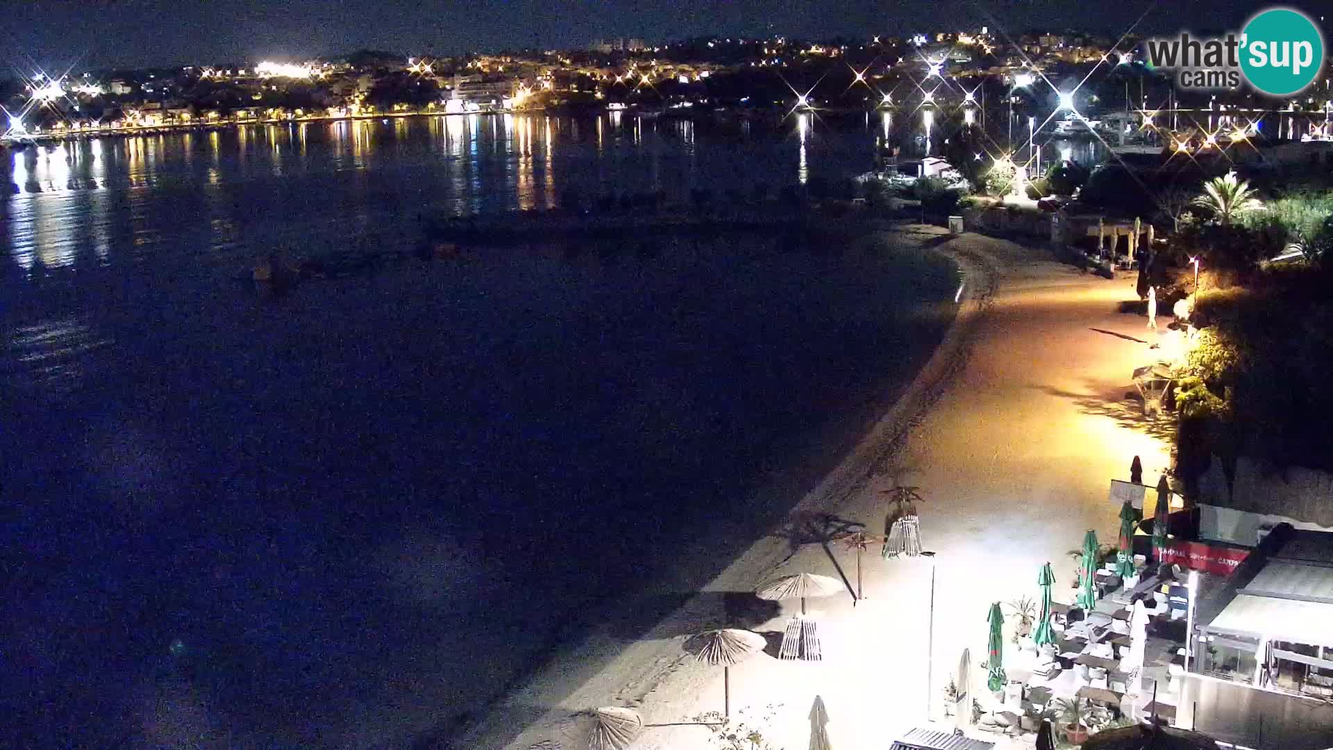 Web kamera Plaža Podstrana – Pogled uživo
